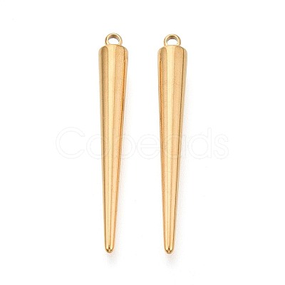 304 Stainless Steel Pendants STAS-T075-22C-G-1