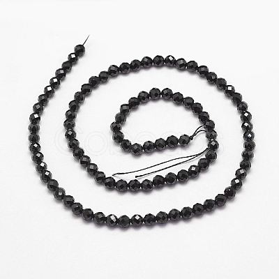 Natural Spinel Bead Strands G-P279-78-4mm-1