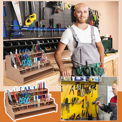 MDF Tools Storage Layered Stands ODIS-WH0078-77-1