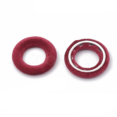Velvet Covered Linking Rings WOVE-N009-05D-1