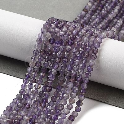 Natural Amethyst Beads Strands G-G140-A04-01-1