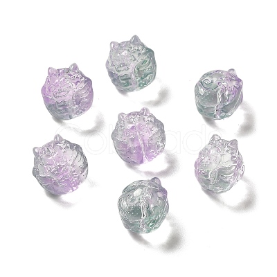 Transparent Glass Beads GLAA-D025-05I-1