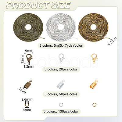 DIY Jewelry Making Sets DIY-GA0008-12-1