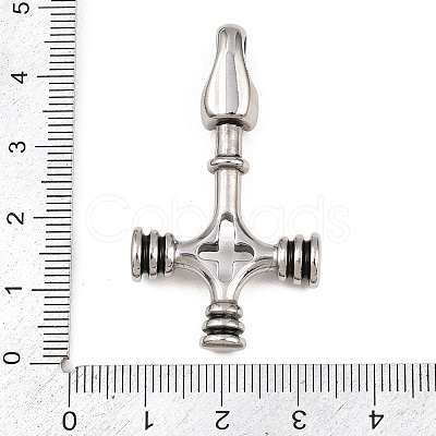 304 Stainless Steel Pendants STAS-C164-01B-AS-1