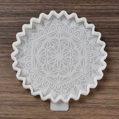 Mandala Flower Cup Mat Silicone Molds SIMO-H144-01A-1