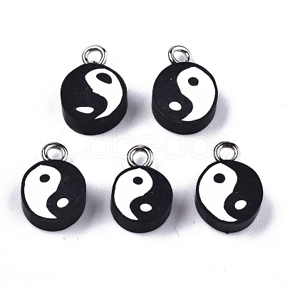 Handmade Polymer Clay Charms CLAY-T016-45-1