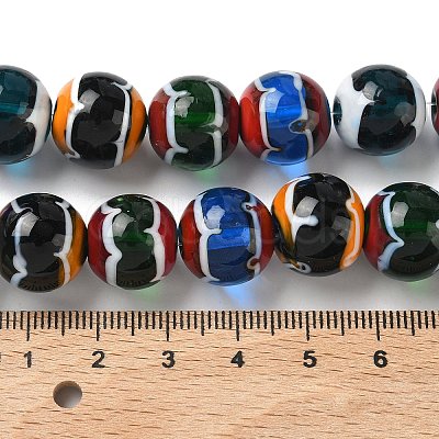Handmade Lampwork Beads LAMP-K039-40-1