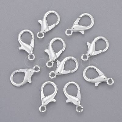 Zinc Alloy Lobster Claw Clasps E107-S-1