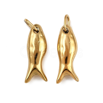 304 Stainless Steel Pendants STAS-Z152-06G-1