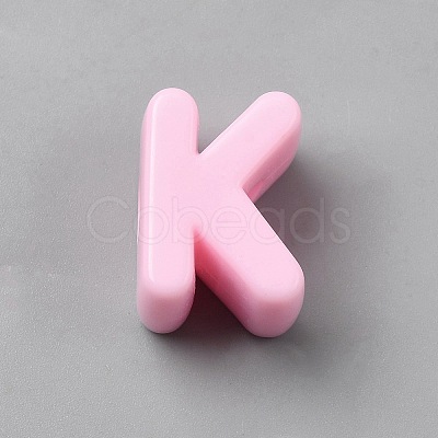Acrylic European Beads OACR-WH0050-09K-1