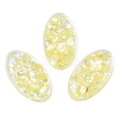 Transparent Acrylic Cabochons TACR-N006-66D-1