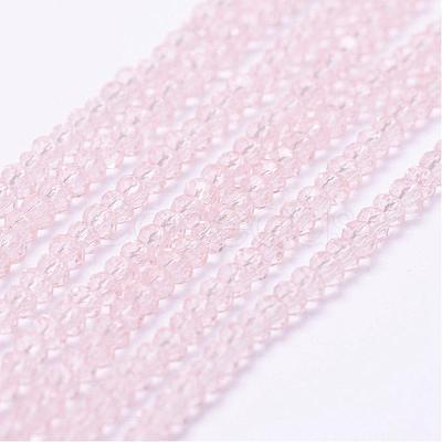 Transparent Glass Beads Strands EGLA-K010-A03-1