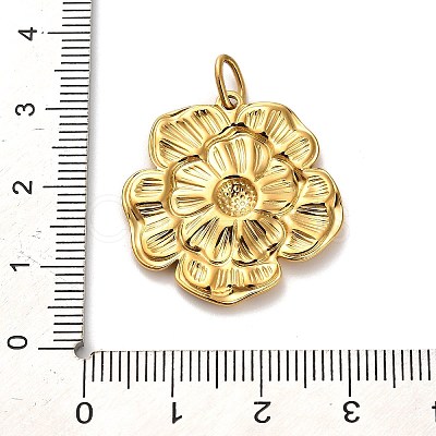 304 Stainless Steel Pendants STAS-R151-12G-1