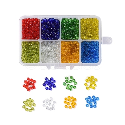 6/0 Glass Seed Beads SEED-JP0007-15-4mm-1