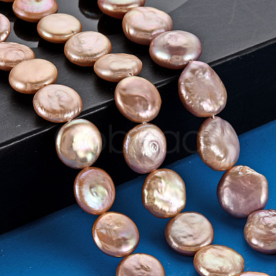 Natural Keshi Pearl Beads Strands PEAR-S018-02B-1