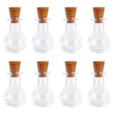 10Pcs Glass Bottles AJEW-TA0002-75-1
