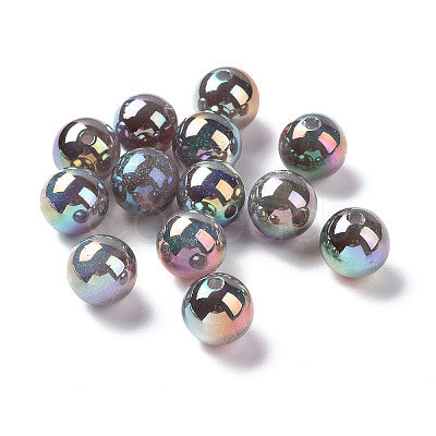 UV Plating Opaque Resin Beads RESI-A020-01B-1