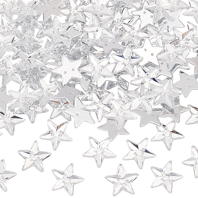 100Pcs Sew on Rhinestone GACR-OC0001-02-1