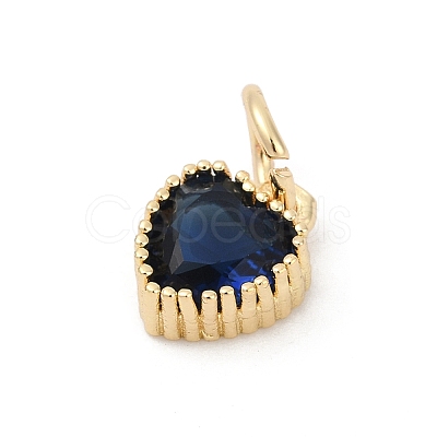 Brass Micro Pave Cubic Zirconia Pendants KK-H204-01KCG-M-1