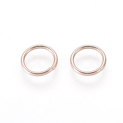 304 Stainless Steel Open Jump Rings X-STAS-O098-01RG-19-1