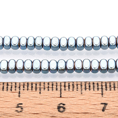 Electroplated Synthetic Non-magnetic Hematite Beads Strands G-T139-61C-1