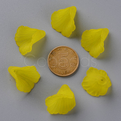 Transparent Acrylic Bead Caps X-PL551-C09-1