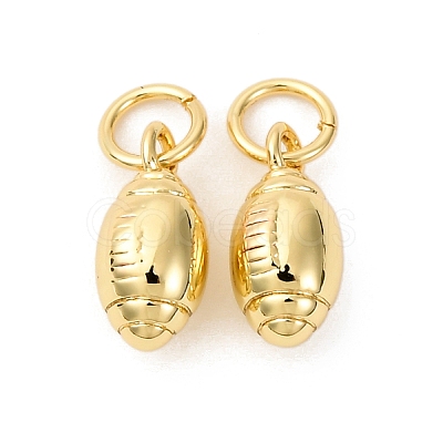 Brass Pendants KK-D019-14C-G-1