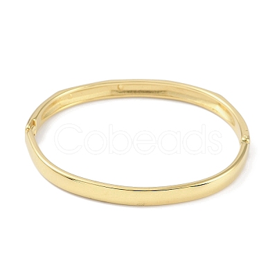 304 Stainless Steel Faceted Ring Hinged Bangles for Women BJEW-C071-16G-1
