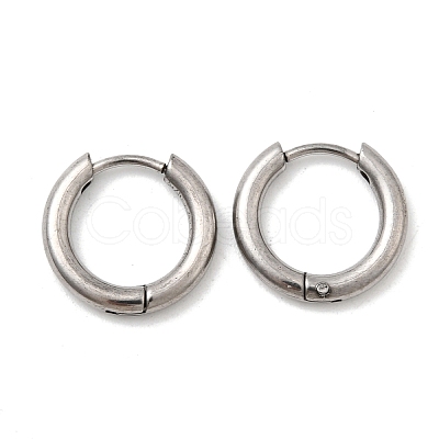 316F Stainless Steel Hoop Earrings EJEW-D341-01G-P-1