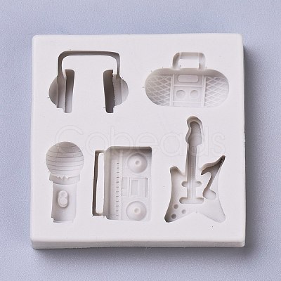 Musical Instrument Food Grade Silicone Molds DIY-K025-10-1