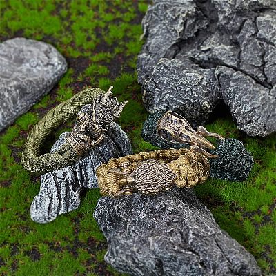 Brass EDC Beads FIND-WH0127-81AB-1