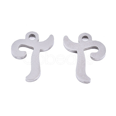 Non-Tarnish 201 Stainless Steel Charms STAS-T044-217P-T-1