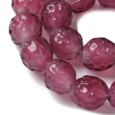 Handmade Lampwork Beads Strands LAMP-Z011-01B-1