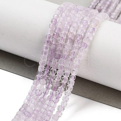 Natural Lavender Amethyst Beads Strands G-H042-B24-01-1