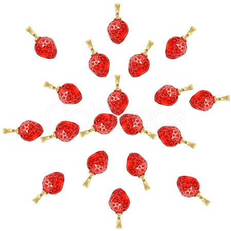 20Pcs Glass Pendants GLAA-SC0002-26-1