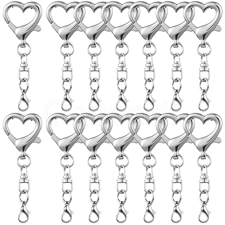 20Pcs Alloy Swivel Clasps FIND-SP0004-29P-1