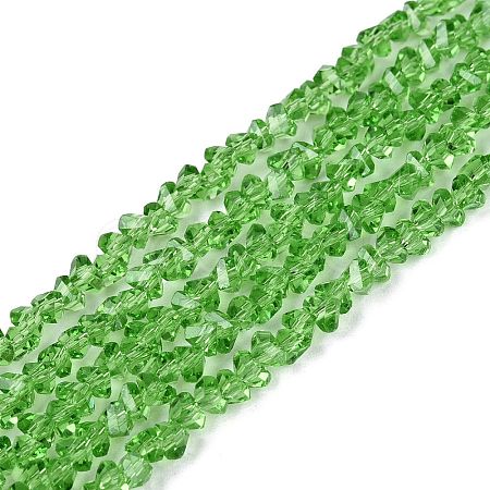 Transparent Glass Beads Strands GLAA-N018-3mm-12-1