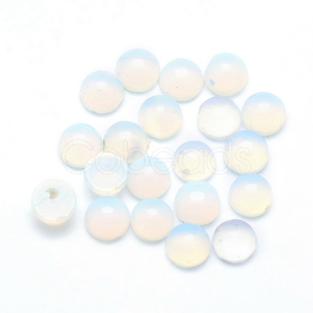 Opalite Cabochons G-P393-R10-4mm-1