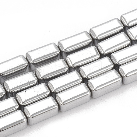 Electroplate Non-magnetic Synthetic Hematite Beads Strands G-N0322-10M-1