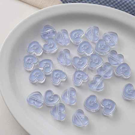Acrylic Enamel Beads OACR-I011-22F-1