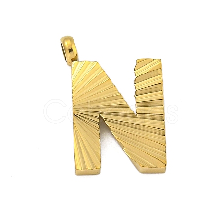 Ion Plating(IP) 304 Stainless Steel Charms STAS-G345-01G-N-1
