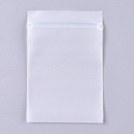 Frosted Plastic Resealable Bags OPP-WH0005-11-1