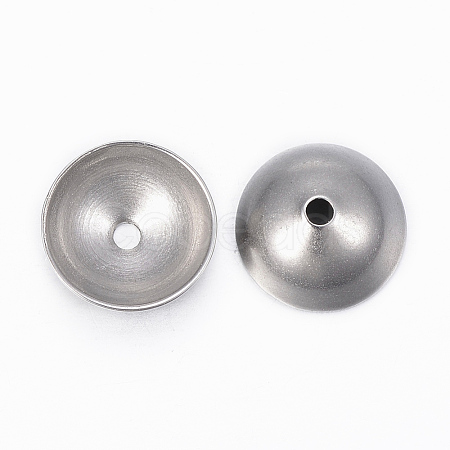 Tarnish Resistant 201 Stainless Steel Bead Cap STAS-H401-01P-1