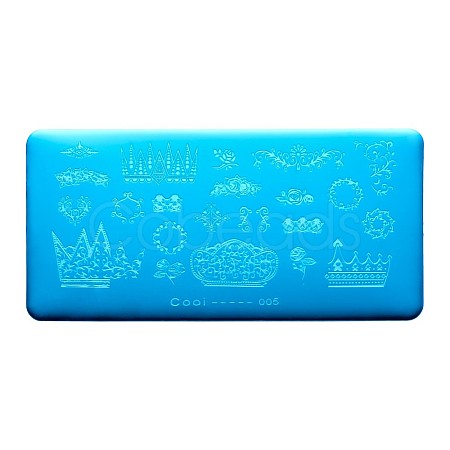 Stainless Steel Nail Art Stamping Plates MRMJ-Q068-005-1