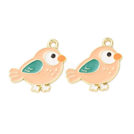 Alloy Enamel Pendants AL-CBA2679-06D-G-1