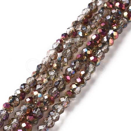Electroplate Glass Bead Strands EGLA-G014-2mm-HP-D03-1