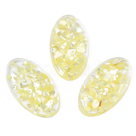 Transparent Acrylic Cabochons TACR-N006-66D-1