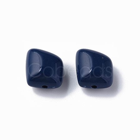 Opaque Acrylic Beads MACR-S373-15A-A06-1