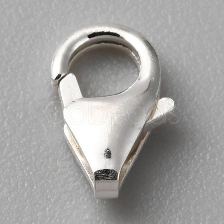 925 Sterling Silver Lobster Claw Clasps STER-WH0017-04S-1