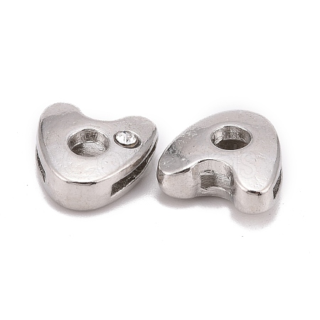 Letter Slider Beads for Watch Band Bracelet Making ALRI-O012-A-NR-1